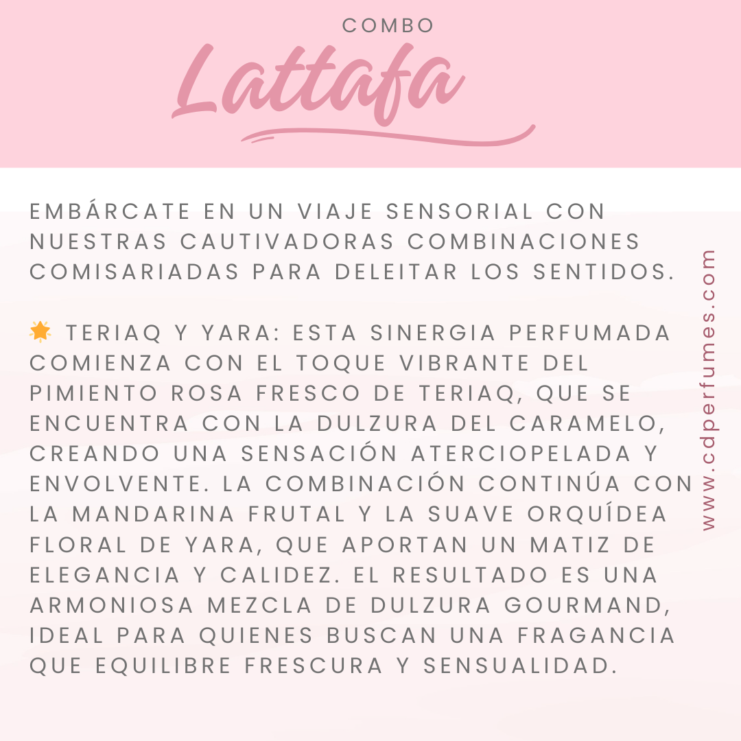 Combo Sensorial Yara + Teriaq - Imagen 2